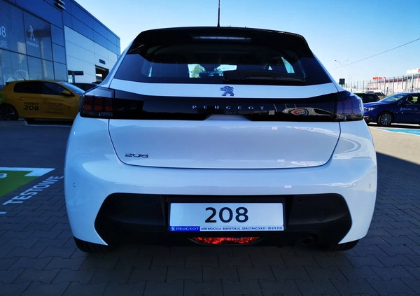 Peugeot 208 cena 76000 przebieg: 2, rok produkcji 2023 z Łaszczów małe 56